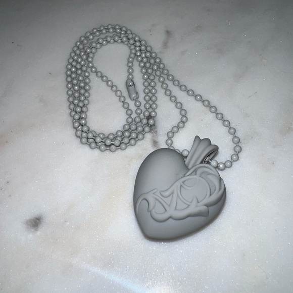 Chrome hearts Silicone Heart necklace
